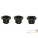 Lot de 3 connecteurs bâche - passe paroi PVC 110 mm pour bassin de jardin