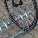 Lot De 2 : Rangement - Râtelier 4 Vélos Avec Fixation Au Sol - Longueur 96 cm - Rack 1 niveau