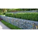 Lot De 10 Gabions En Métal Galvanisé, Robuste, Résistant, 100 x 30 x 30 cm