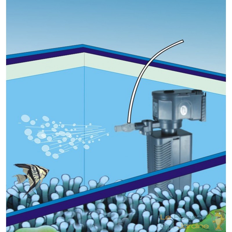 Filtre d'aquarium multifonction 3 en 1, pompe à eau pour Aquarium