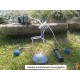 Set aération bassin de jardin 8400 l/h 12 diffuseurs 13 cm de 15000 à 20000 litres