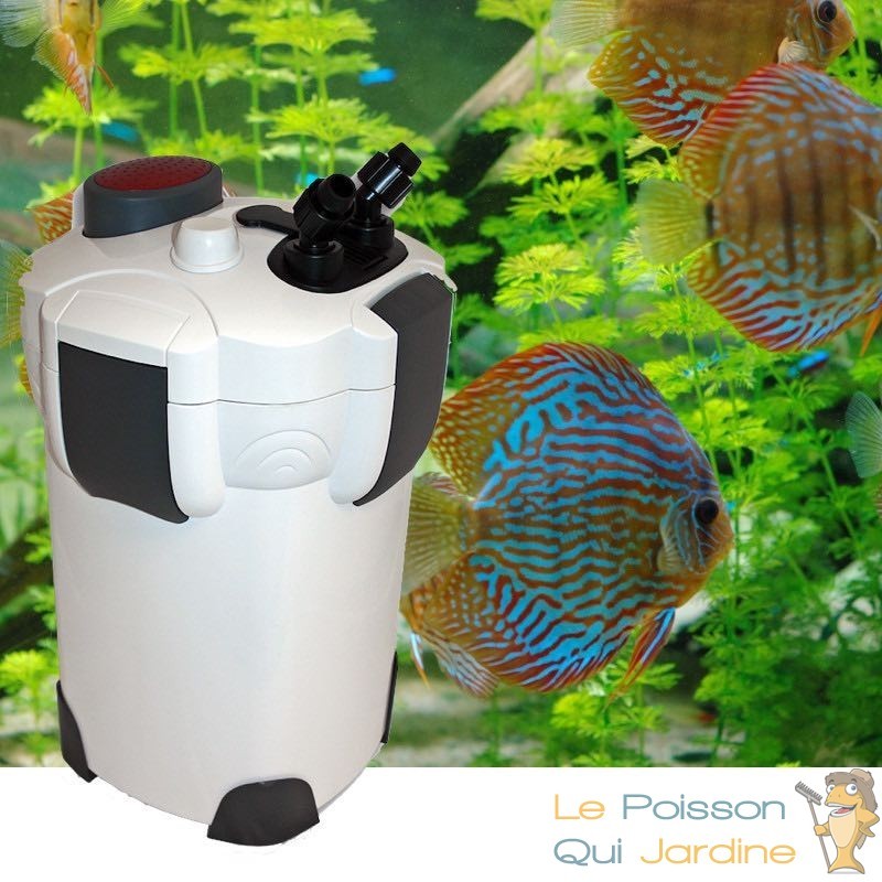 Les filtres et pompes pour la filtration de l'eau d'un aquarium