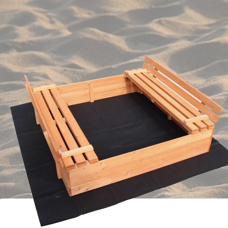 Bac à sable rectangle pour rongeurs - Petits Compagnons