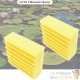 Lot De 2 Mousses De Filtration, De Remplacement Jaune Pour Bassins