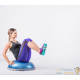 Bosu ou Ballon D'Équilibre Idéal Pour Yoga, Balance & Proprioception et tapis de sol 180 X 60 bleu