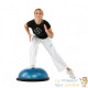 Bosu ou Ballon D'Équilibre Idéal Pour Yoga, Balance & Proprioception et tapis de sol 180 X 60 bleu