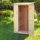 Armoire jardin Bois naturel 92 x 57 x 154 cm qualité