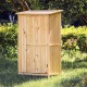 Armoire jardin Bois naturel 92 x 57 x 154 cm qualité