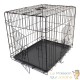 Cage Caisse de transport XS pliable en métal pour petits animaux