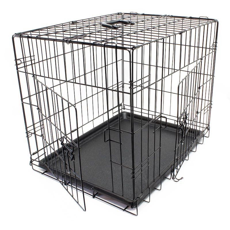 Cage Caisse de transport XS pliable en métal pour petits animaux