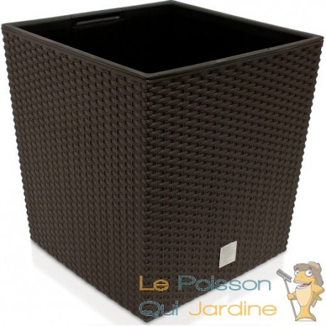 Pot de fleurs de 40 Xr 40, 64 l marron