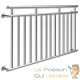 Balustrade de balcon, 184 cm X 90 cm en inox