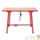 Table d'atelier pliable de dimensions 120 x 62 cm : une solution pratique pour vos travaux de bricolage