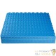 Tapis Sport & Jeu en Mousse Bleu - 24 Pièces 62 X 62 cm + bord de finition