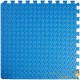 Tapis Sport & Jeu en Mousse Bleu - 24 Pièces 62 X 62 cm + bord de finition