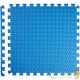 Tapis Sport & Jeu en Mousse Bleu - 24 Pièces 62 X 62 cm + bord de finition