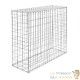 Gabion En Métal Galvanisé, Robuste, Résistant, 100 x 100 x 30 cm