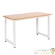 Lot de 2 Tables de travail ou bureau Couleur Bois 120 X 60 X 74 Résistante et de qualité