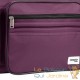 Sac de voyage moderne violet. 160 litres. Robuste, spacieux et roulettes incluses