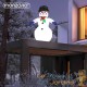 Décoration Gonflable Bonhomme de neige debout XXL 240 cm