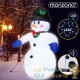 Décoration Gonflable Bonhomme de neige debout XXL 240 cm