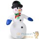 Décoration Gonflable Bonhomme de neige debout XXL 240 cm