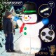 Décoration Gonflable Bonhomme de neige debout XL 120 cm