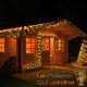 Guirlande de Noël imitation sapin 5m 80 LED Télécommande