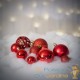 100 Boules de Noël Rouges pour décorer votre sapin