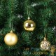 66 Boules & décorations de Noël Dorées pour décorer votre sapin de Noël