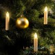 30 Bougies LED pour Sapin de Noël : Télécommande incluse