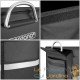 Lot de 2 : Caisse / sac de Rangement coffre de voiture noir 60x35x30cm