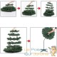 Sapin de Noël Vert décoré 150 cm avec 333 branches et pied support