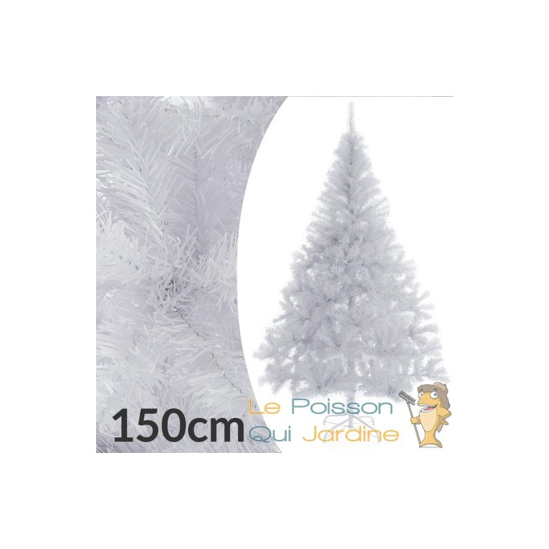 Sapin artificiel Imperial blanc 180cm - Everlands 
