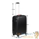 Valise Rigide Solide Noire 62 litres. Qualité et facilté pour le voyage