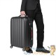 Valise Rigide Solide Noire 62 litres. Qualité et facilté pour le voyage