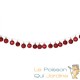 Lot de 2 : Guirlande de Noël Boules et LED sapin 2m ROUGE