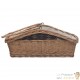 Panier Porte Bûches à anse 61 cm de long Idéal rangement bois de chauffage