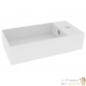 Lot de 2 Lavabos de Salle de Bain Chic & Moderne Blanc. SANS Mitigeur