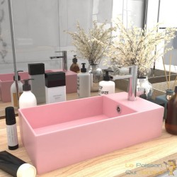 Lavabo de Salle de Bain Chic & Moderne Rose. SANS Mitigeur