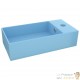 Lavabo de Salle de Bain Chic & Moderne Bleu Clair. SANS Mitigeur