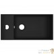 Lot de 2 Lavabos de Salle de Bain Chic & Moderne Noir. SANS Mitigeur