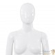 Mannequin Femme Blanc Brillant. Idéal pour la couture, magasins de vêtements, décoration intérieure