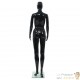 Mannequin Femme Noir Brillant. Idéal pour la couture, magasins de vêtements, décoration intérieure