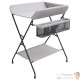 Table à Langer pour bébé. Gris. De qualité et prix contenu