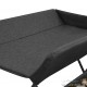 Table à Langer pour bébé. Gris Anthracite. De qualité et prix contenu