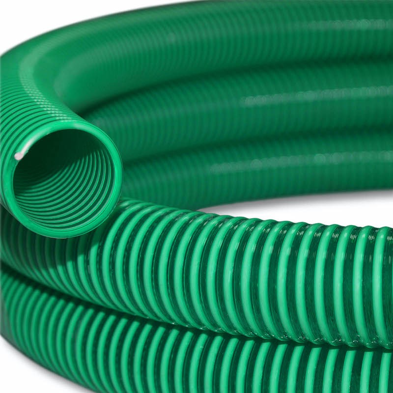 25 m Tuyau PVC Renforcé 38 mm : Polyvalence Exceptionnelle pour Bassins, Caves, et Industries