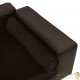 Canapé ou Lit pour chien. Sofa Marron 81 x 43 x 31 cm similicuir et Velours & Confortable