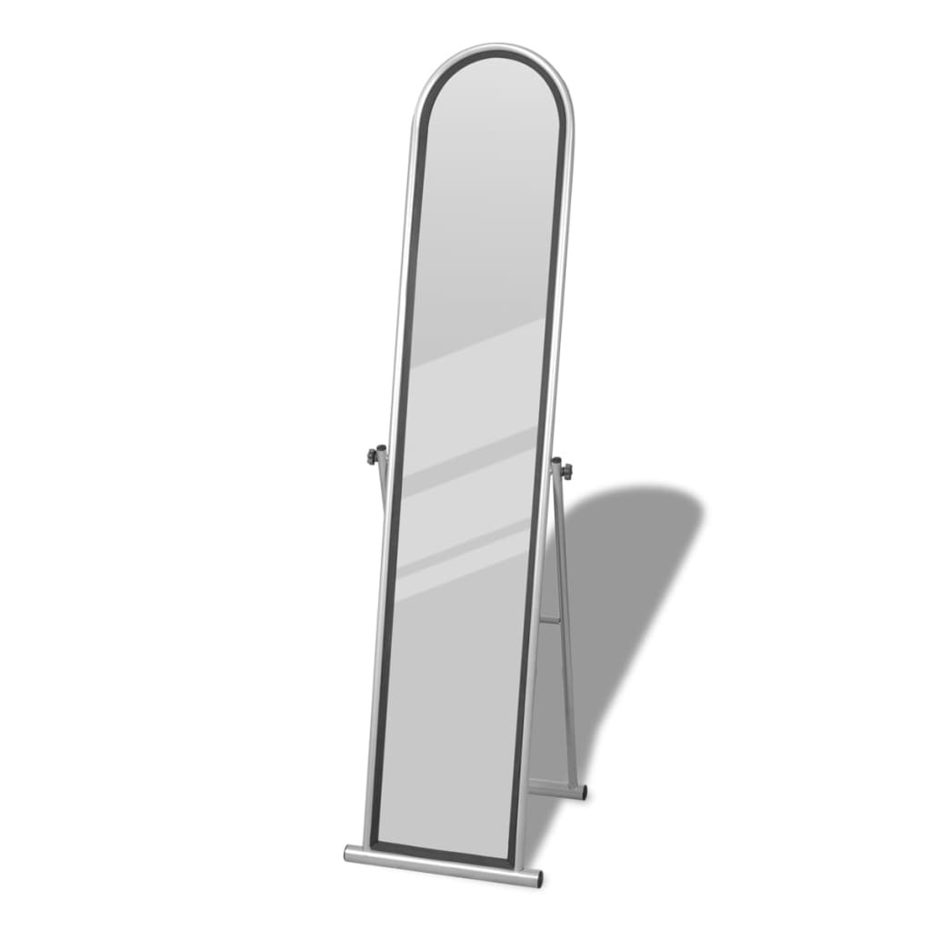 Grand Miroir 144 cm Gris pour la chambre ou la salle de bain. Idéal pour s'habiller