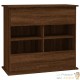 Meuble Aquarium Marron Pour 80 X 30 cm. 2 Portes Support solide et stable pour auqariums